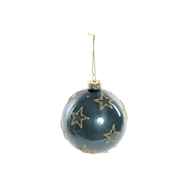 Palla di Natale DKD Home Decor Vetro Stelle (8 x 8 x 8 cm) - zannishop