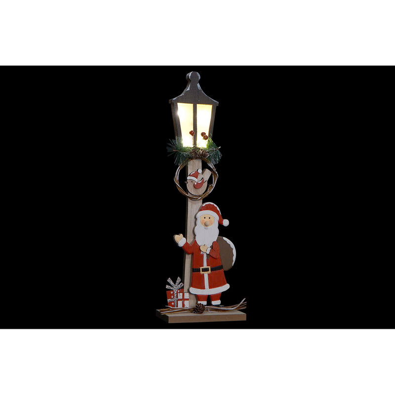 LED Torcia DKD Home Decor Santa Claus Wood MDF (15 x 7 x 45 cm) (2 PCs)