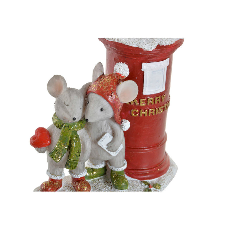 Statua Decorativa DKD Home Decor Resina Mouse (10 x 6.5 x 11.5 cm) - zannishop