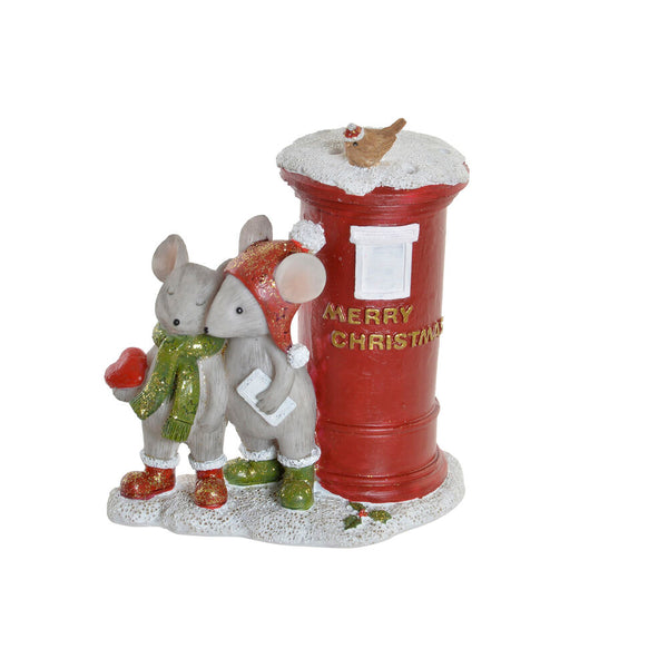 Statua Decorativa DKD Home Decor Resina Mouse (10 x 6.5 x 11.5 cm) - zannishop