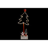 Árbol de Navidad DKD Decoración del hogar Metal LED (15 x 7 x 38 cm)