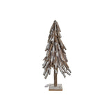 Árbol de Navidad DKD Decoración del hogar Trunks Led Snowy (50 x 50 x 100 cm)