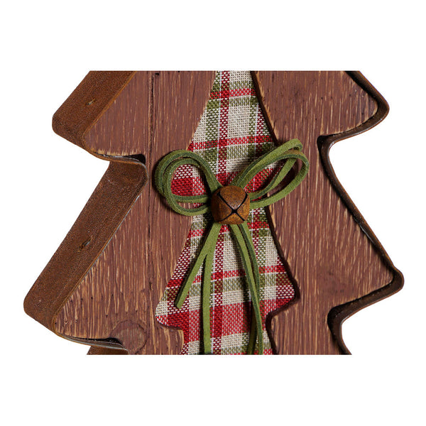 Weihnachtsbaum DKD Home Decor Holzmetall (19 x 5 x 30 cm)