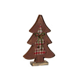 Weihnachtsbaum DKD Home Decor Holzmetall (19 x 5 x 30 cm)