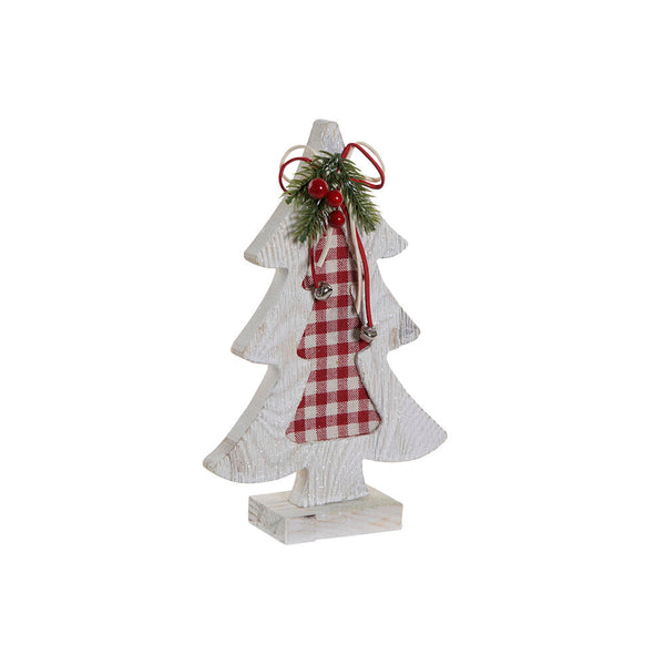 Tree de Noël DKD Decor Home Polyester Wood (16 x 5 x 25 cm)