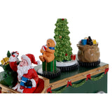 Weihnachtsdekoration DKD Home Decor Train Harz (24 x 7,5 x 17,5 cm)