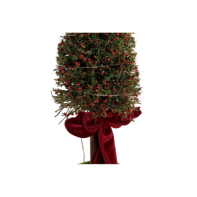 Árbol de Navidad DKD Decoración del hogar Rattan Bow (13 x 25 x 47 cm)