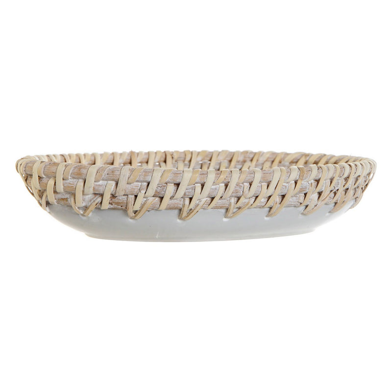 Svuotatasche DKD Home Decor Ceramica Rattan (21.5 x 14 x 4 cm) - zannishop