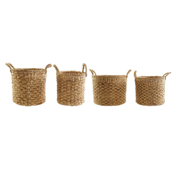 Juego de canasta DKD Home Decor Jute (4 PC)