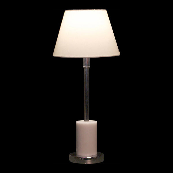 Lampada da Tavolo DKD Home Decor Bianco Argento Metallo Vetro Marmo 220 V