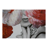 Quadro DKD Home Decor Woman Flower (64 x 3 x 84 cm)