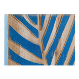 Quadro DKD Home Decor Leaf Frunze (3 pcs) (25 x 3 x 48 cm)