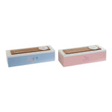 Dekorative Box DKD Home Decor Holz MDF (2 pcs) (24 x 8 x 6.5 cm)