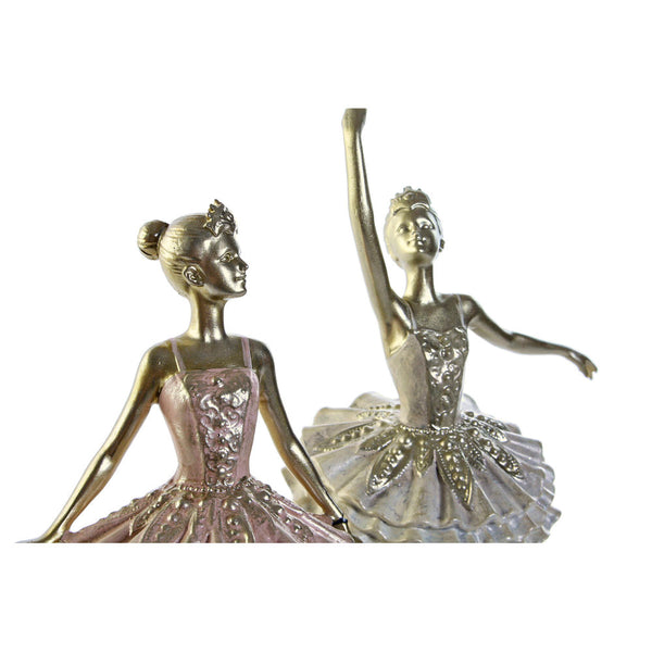 Statua Decorativa DKD Home Decor Resina (11 x 7.5 x 23 cm) (2 pcs) - zannishop