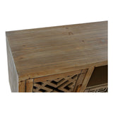 DKD Home Decor Wood Wood MDF Gabinete (140 x 38 x 68 cm)