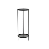 Zusätzlicher Tisch DKD Home Decor Black Metal (31 x 31 x 80 cm)