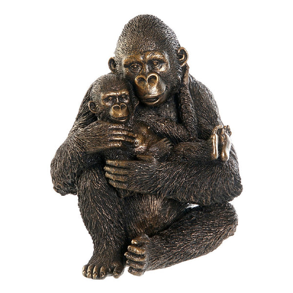 Statua Decorativa DKD Home Decor Resina Gorilla (17 x 15 x 23 cm) - zannishop