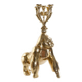 Candelabro DKD Home Decor Resina Gorilla (56 x 27 x 75 cm) - zannishop