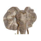 Statua Decorativa DKD Home Decor Metallo Resina Coloniale Elefant - zannishop