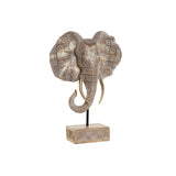 Statua Decorativa DKD Home Decor Metallo Resina Coloniale Elefant - zannishop