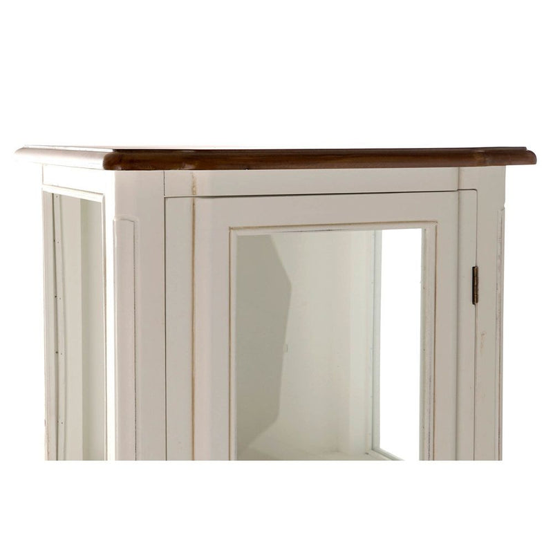 Stand Espositore DKD Home Decor Cristallo Marrone Bianco (49 x 39 x 160 cm)