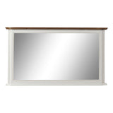 Miroir mural DKD décoration intérieure Miroir brun bois blanc de Paulownia (115 x 6 x 64 cm)