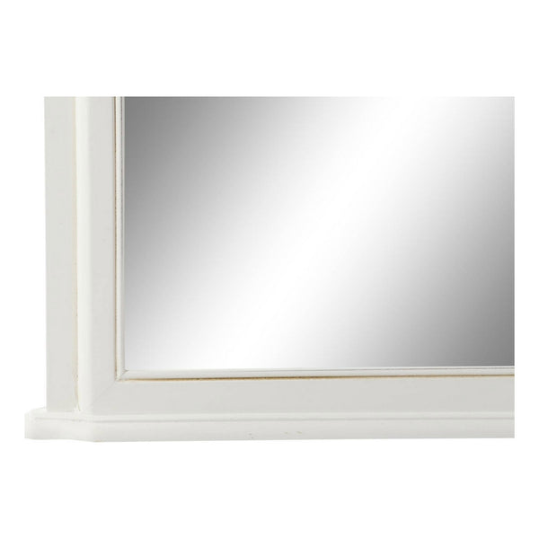 Miroir mural DKD décoration intérieure Miroir brun bois blanc de Paulownia (115 x 6 x 64 cm)