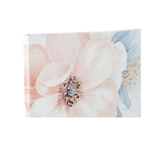 Quadro DKD Home Decor Pino Fiori Tela (2 pcs) (60 x 3 x 120 cm) - zannishop