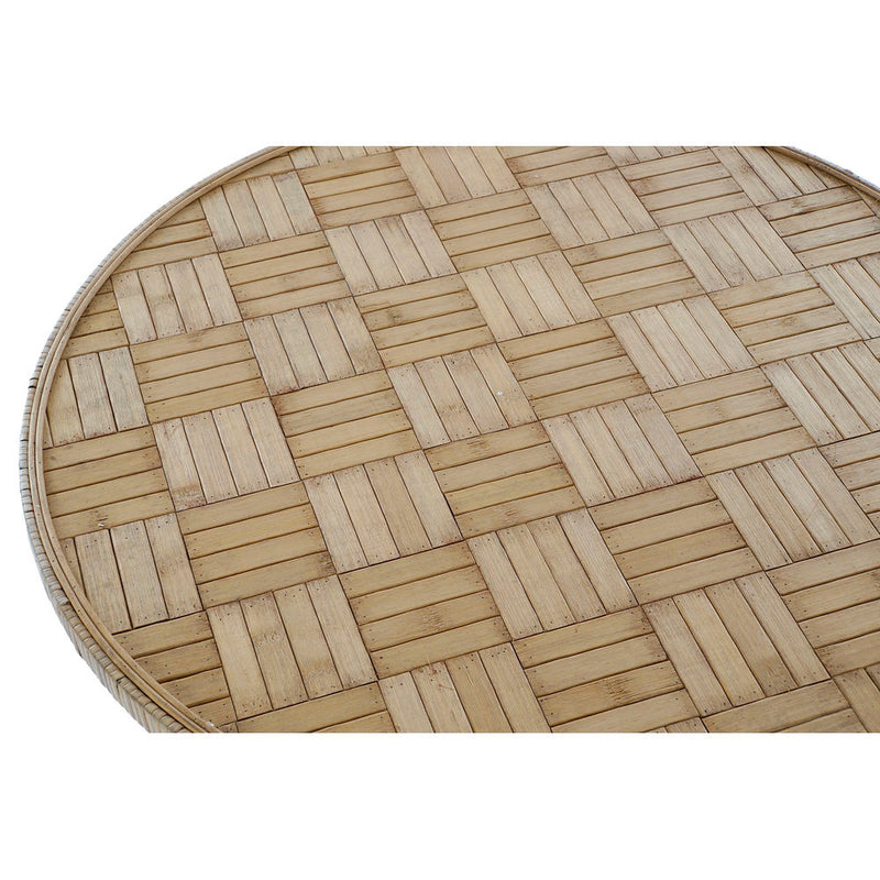 Tavolo aggiuntivo DKD Home Decor Rattan (61.5 x 61.5 x 51 cm)