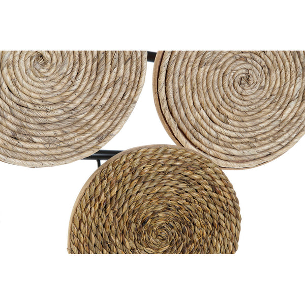 Decorazione da Parete DKD Home Decor Rattan (88 x 6.5 x 43 cm) - zannishop