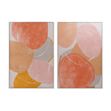 Quadro DKD Home Decor polistirene Abstract (2 pcs) (80 x 4.3 x 120 cm)