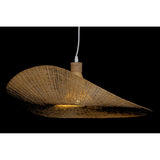 DKD Home Chandelier Decor Bamboo marrón claro (58 x 58 x 22 cm)