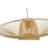 Lampadario DKD Home Decor Bambù Dorato Marrone Chiaro (46 x 46 x 34 cm)