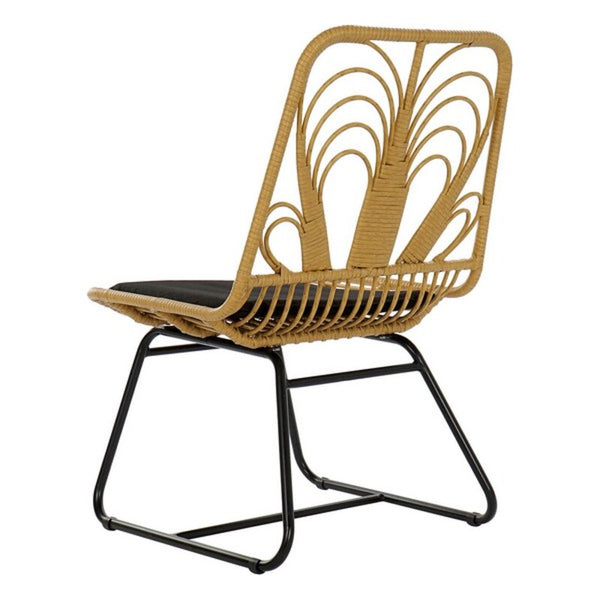 Chaise de jardin DKD Dec Home Decor Metal Rattan (58 x 65 x 89 cm)