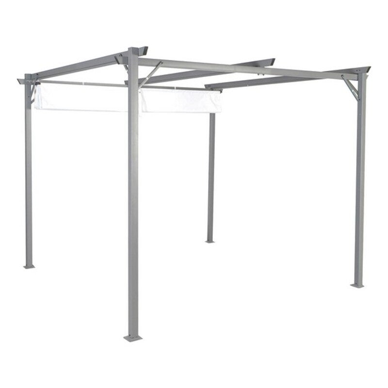 Pérgola DKD Home Decor Poliéster Acero (290 x 290 x 230 cm)