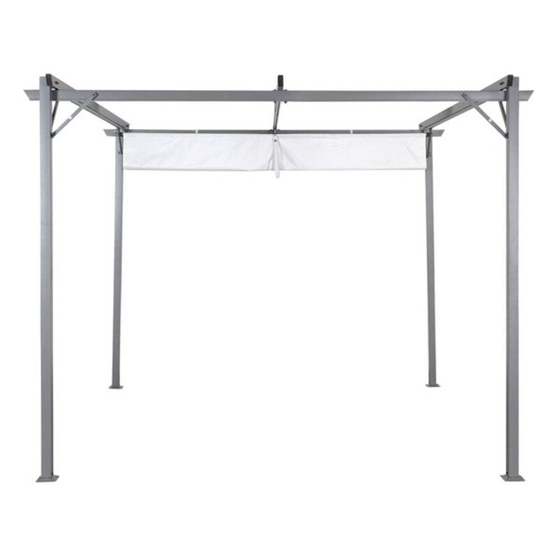 Pérgola DKD Home Decor Poliéster Acero (290 x 290 x 230 cm)