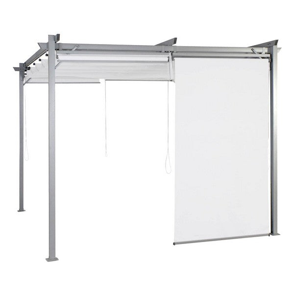 Pérgola DKD Home Decor Poliéster Acero (290 x 290 x 230 cm)