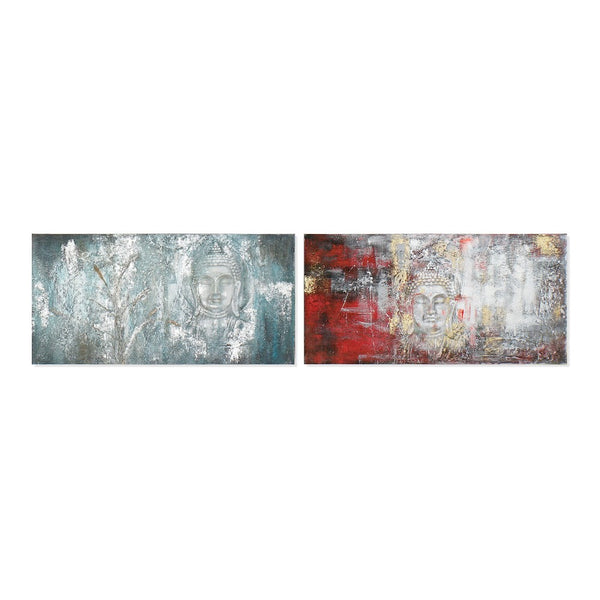 Quadro DKD Home Decor Buda Buda (2 pcs) (140 x 3 x 70 cm)