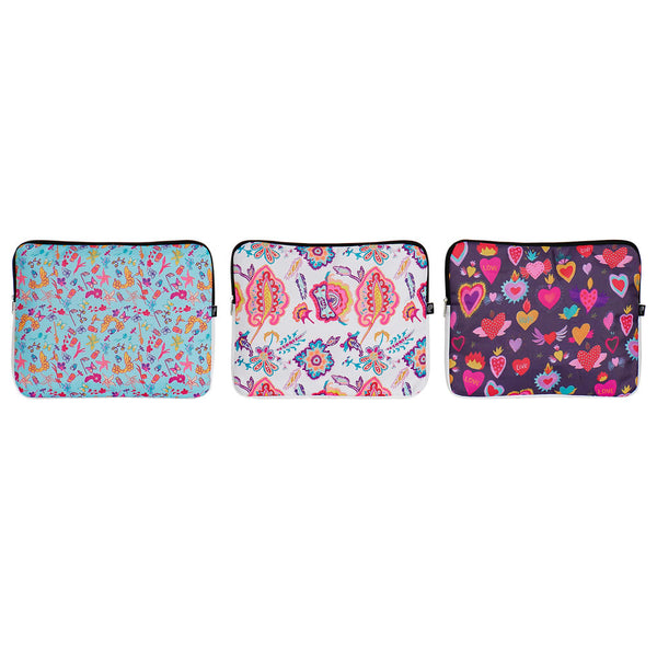 Custodia per iPad DKD Home Decor Poliestere (3 pcs)