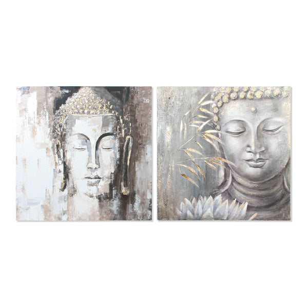 DKD Home Decor Buda Picture (100 x 3,8 x 100 cm)