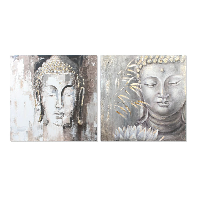 Quadro DKD Home Decor Buda (100 x 3.8 x 100 cm)