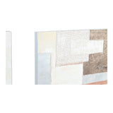 Quadro DKD Home Decor Squares Abstract (2 pcs) (80 x 3.8 x 100 cm)