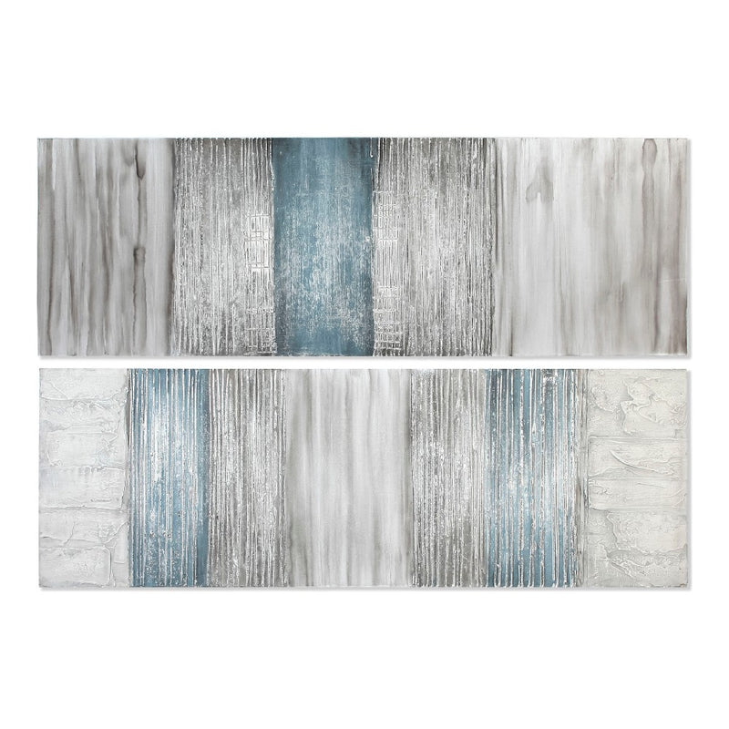 Quadro DKD Home Decor Art Abstract (2 pcs) (150 x 3.8 x 50 cm)