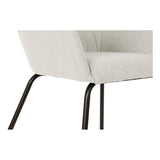 DKD Home Silla Decor Polyéster de metal (59.5 x 60.5 x 78 cm)