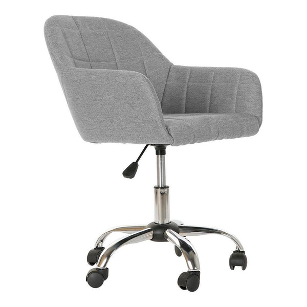 DKD Home Chair Decor Metall Polyester (71 x 59 x 81 cm)