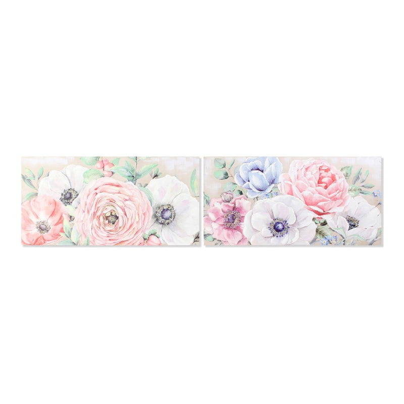 DKD Home Decor Vase Picture (120 x 3 x 60 cm) (2 pcs)