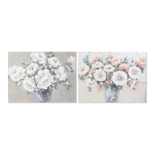 DKD Home Decor Flowers Picture (120 x 3 x 90 cm)