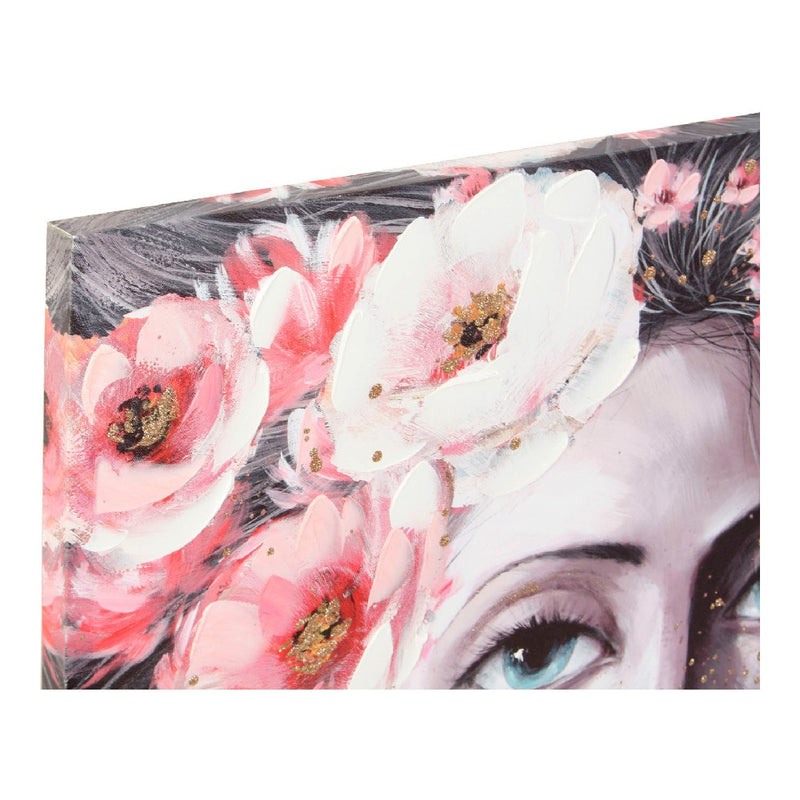 Quadro DKD Home Decor Girl Tela (2 pcs) (120 x 3 x 80 cm)