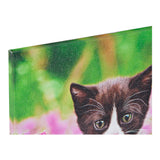 DKD Home Decor Cats Canvas (4 pcs) (28 x 1,5 x 28 cm)