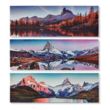 DKD Home Decor Landscape Canvas (3 pcs) (90 x 2 x 30 cm)